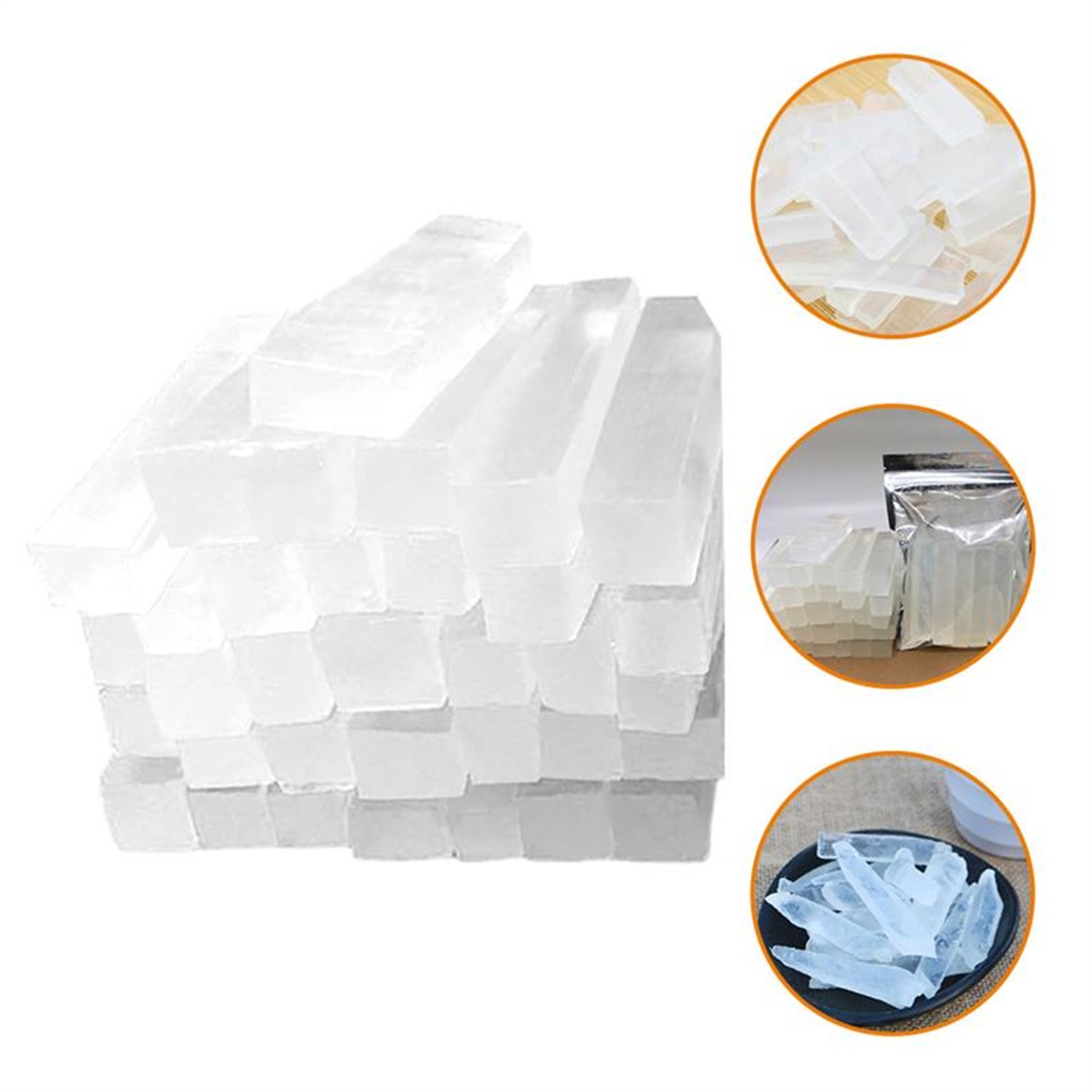 Soap Making Glycerin - 250g入り透明グリセリンハンドソープベース、オーガニックハンドソープ作り、DIY石鹸作り用品、手作りビーガンハンドソープ
