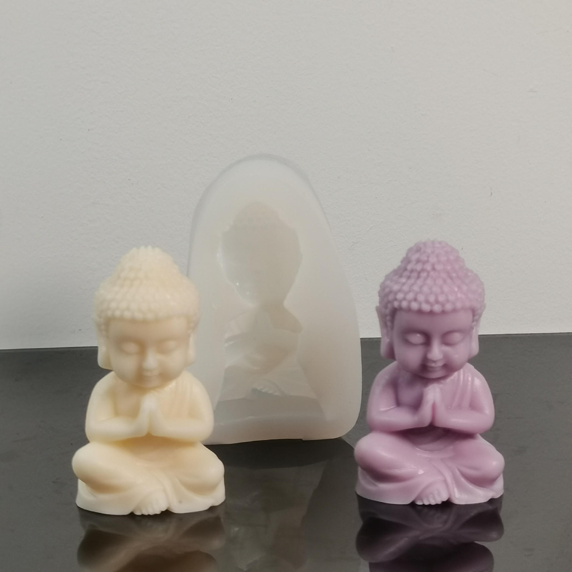 Soap Making Scents - シリコンフェイシャルキャンドル,3Dマitreya,日曜大工,教会,エポキシ樹脂,アロマソープ,チョコレートベーキングモールド,家庭用装飾
