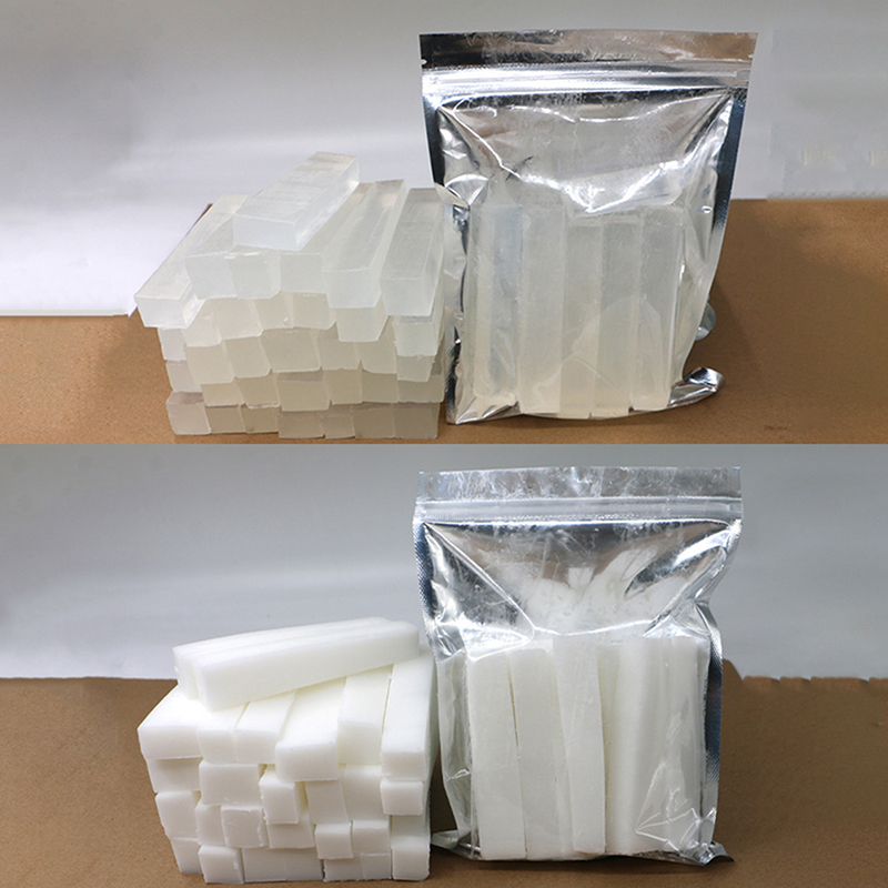 Soap Making Glycerin - 250g/袋 ホワイトクリアグリセリンソープベース オーガニックソープ作り DIY手作りヴィーガンソープ メルトアンドポアソープベース フォーミングバスバター