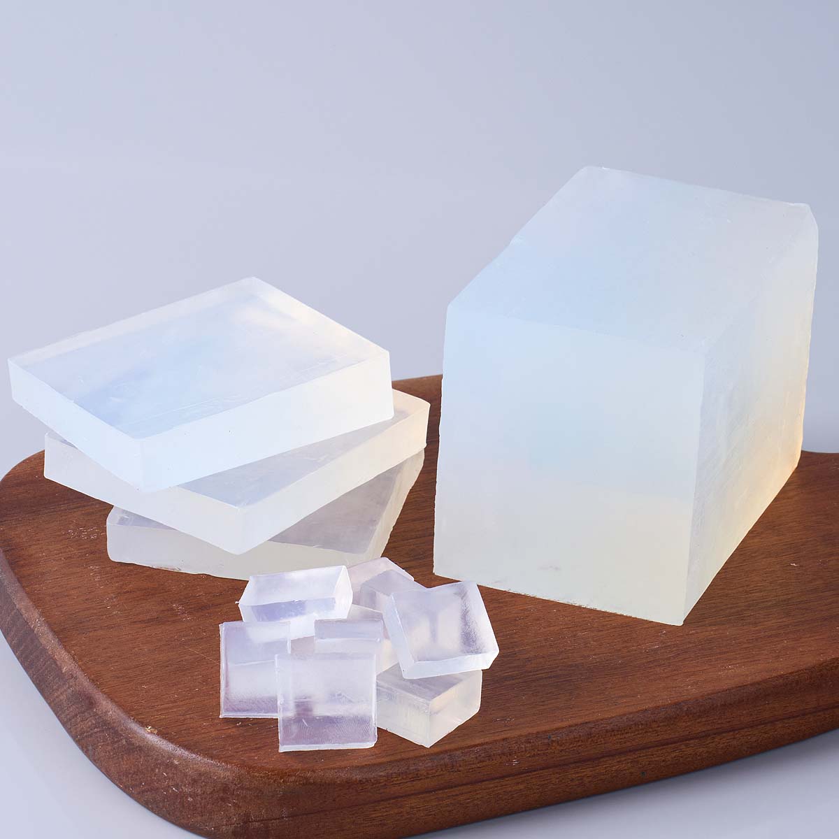 透明な白いグリセリン石鹸ベース DIY オーガニック ヴィー - Soap Making Glycerin のレビューと価格