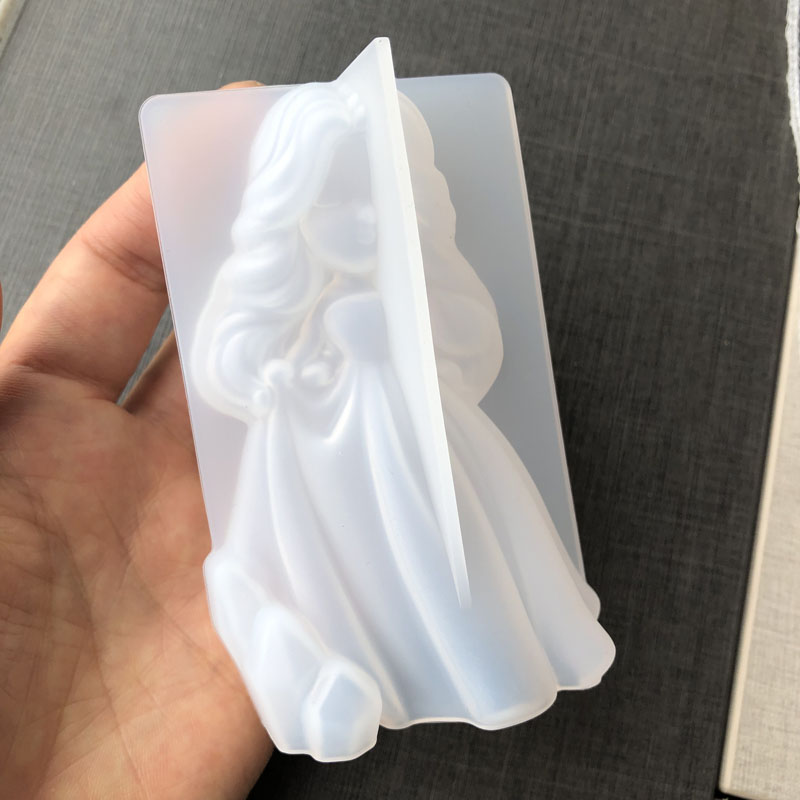 3D かわいいプリンセスシリコーンキャンドルモールド天使の女 - Soap Making Tutorial のレビューと価格