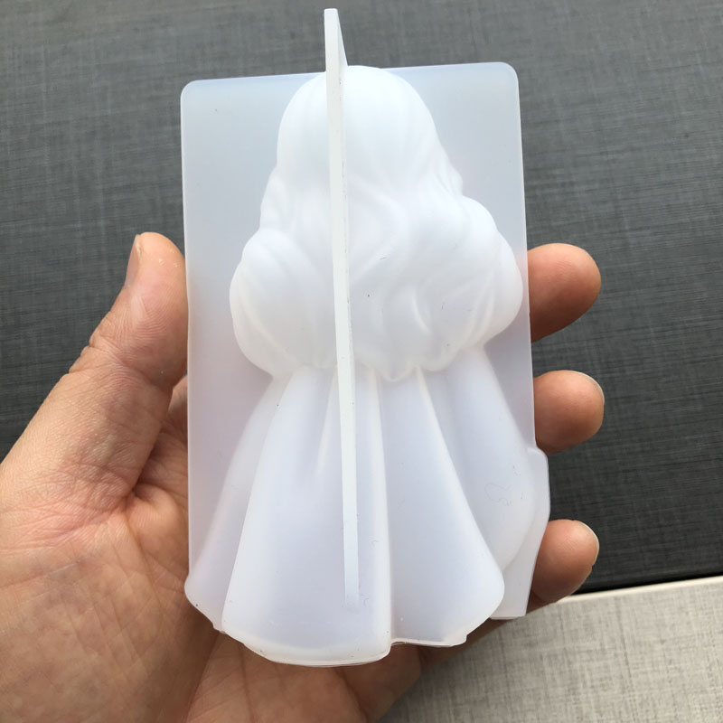 3D かわいいプリンセスシリコーンキャンドルモールド天使の女 - Soap Making Tutorial のレビューと価格