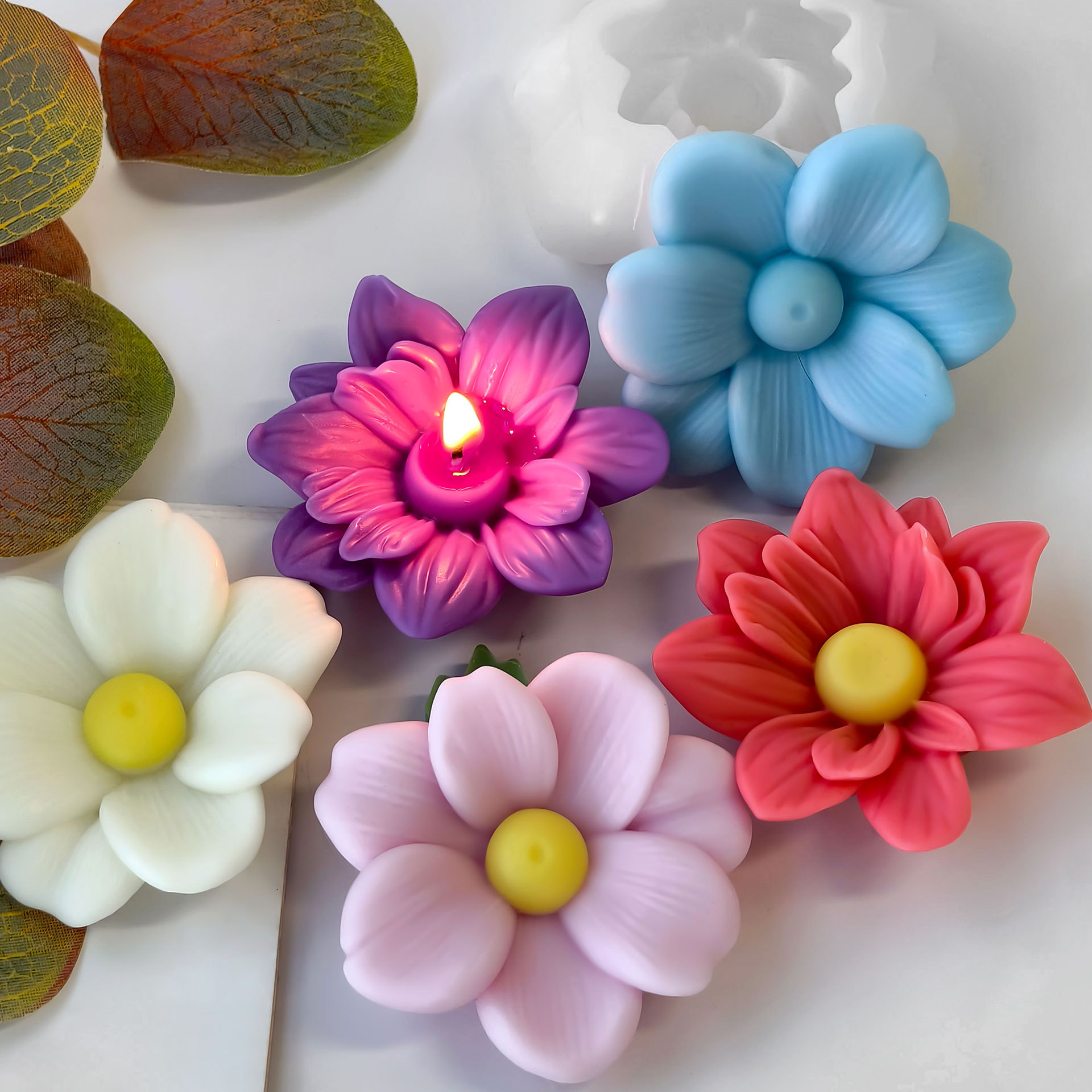 DIY 花アロマキャンドルシリコーン型手作りキャンディーチョ - Soap Making Scents のレビューと価格