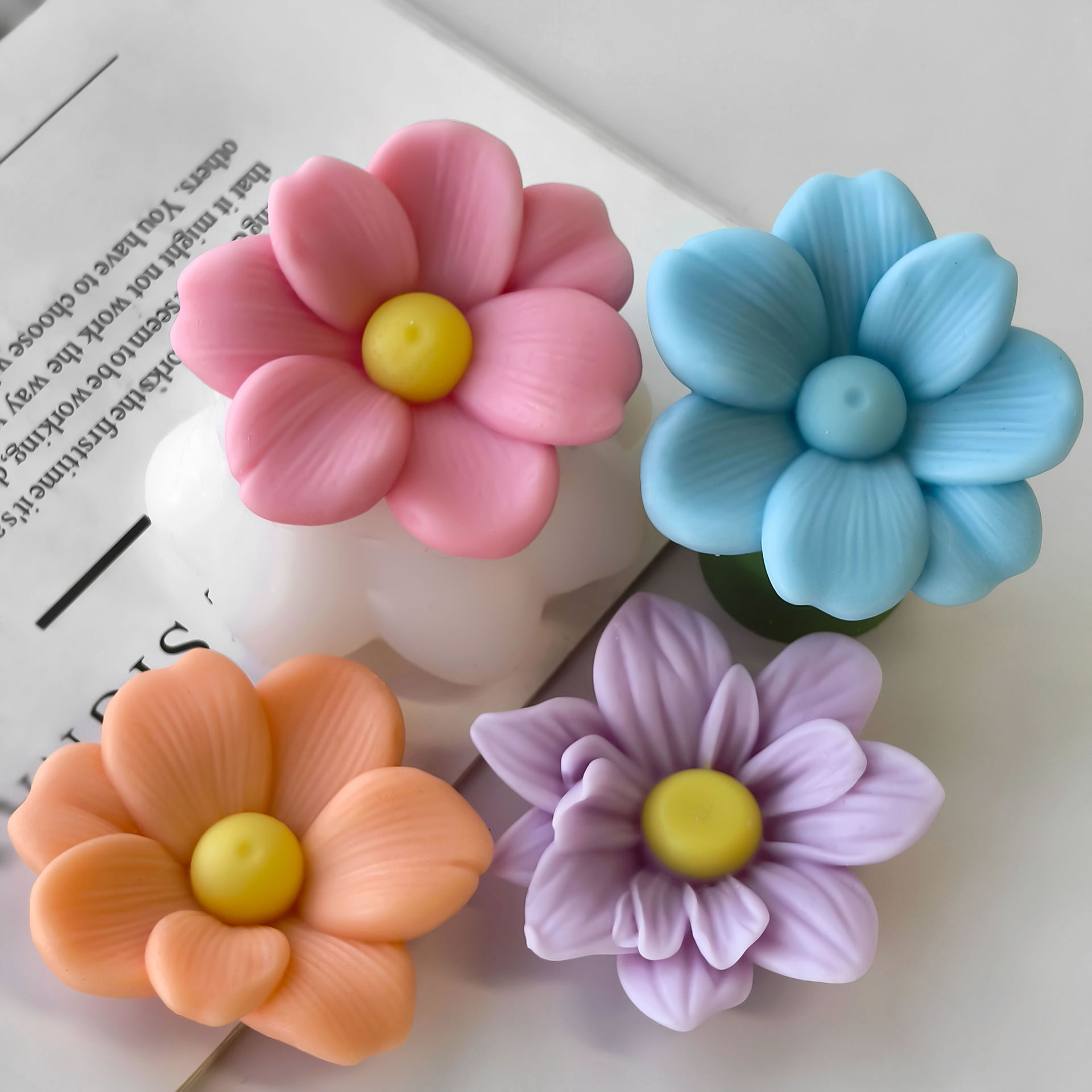 DIY 花アロマキャンドルシリコーン型手作りキャンディーチョ - Soap Making Scents のレビューと価格