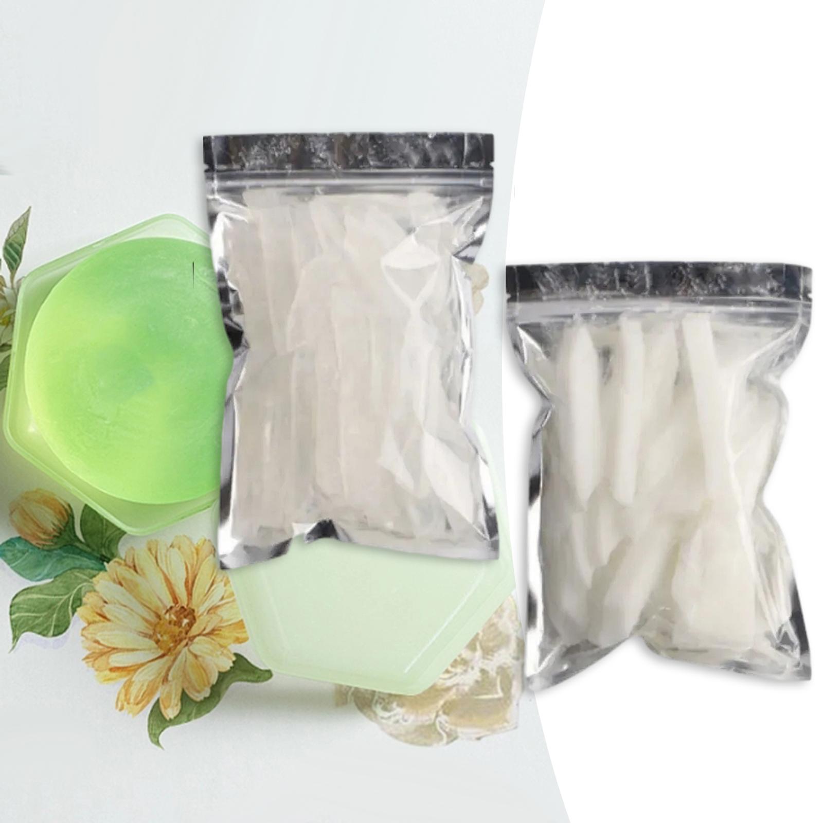 白い透明石鹸ベース、石鹸作り用、植物性グリセリン、メルトアン - Soap Making Glycerin のレビューと価格