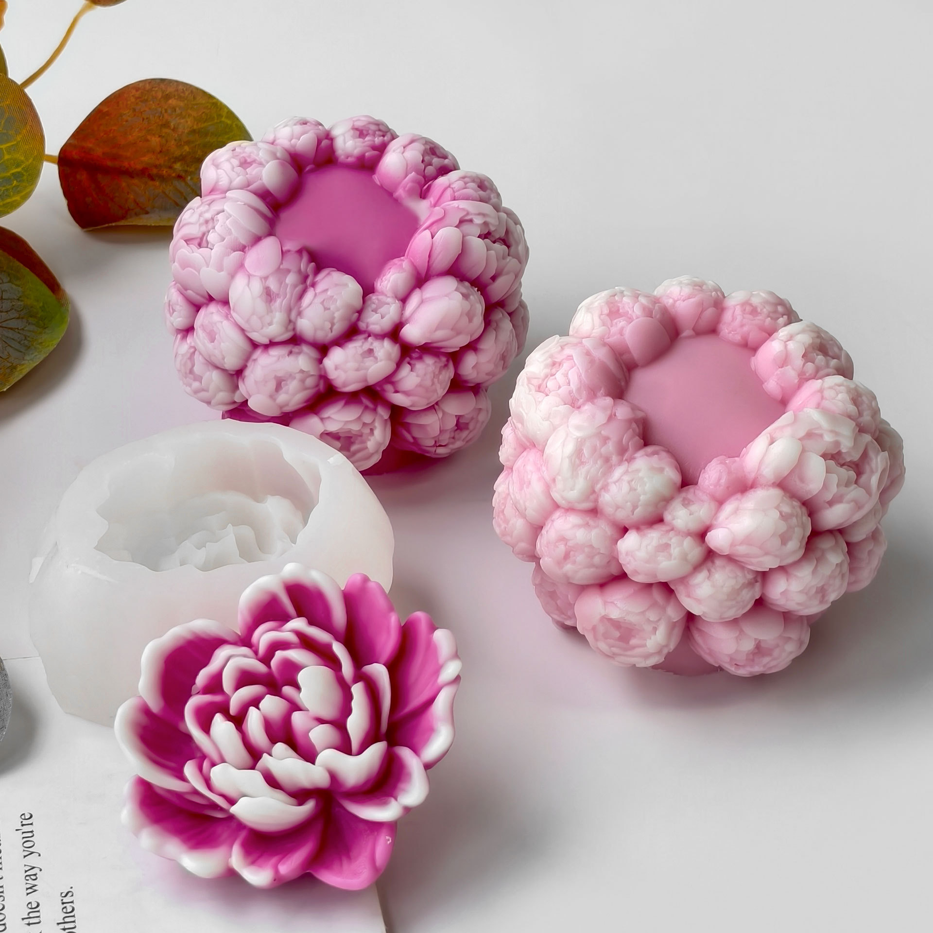 DIY バラの花シリコーン型手作りアロマキャンドル石膏フォー - Soap Making Scents のレビューと価格