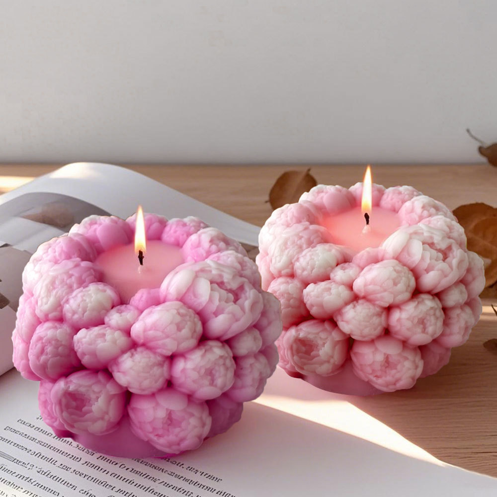 DIY バラの花シリコーン型手作りアロマキャンドル石膏フォー - Soap Making Scents のレビューと価格