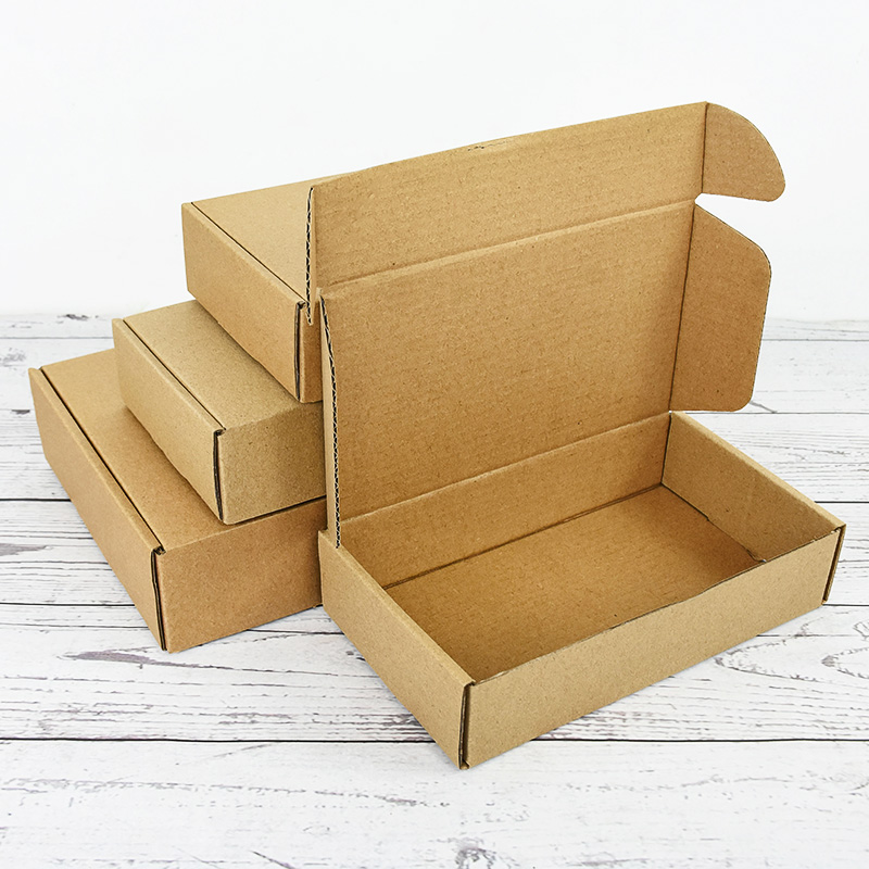 5 個マルチサイズブラウンクラフト紙ギフトボックスクリスマス - Kraft Soap Label のレビューと価格