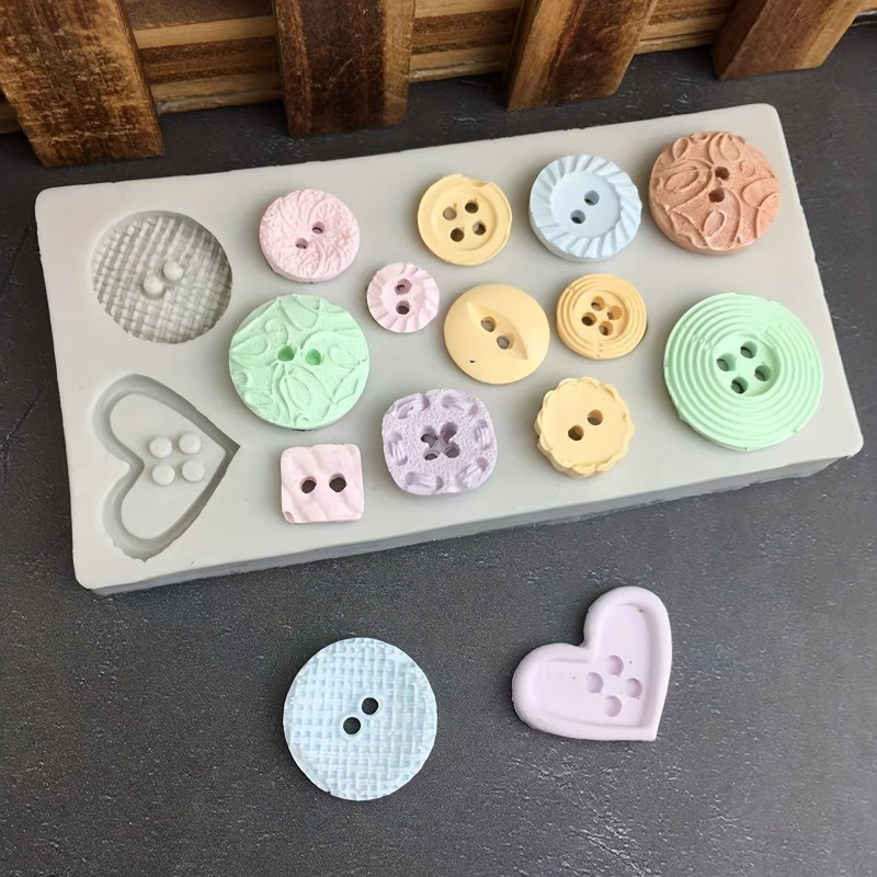 ボタン型シリコンモールド シリコンモールド 石鹸やキャンドル - Soap Making Tutorial のレビューと価格