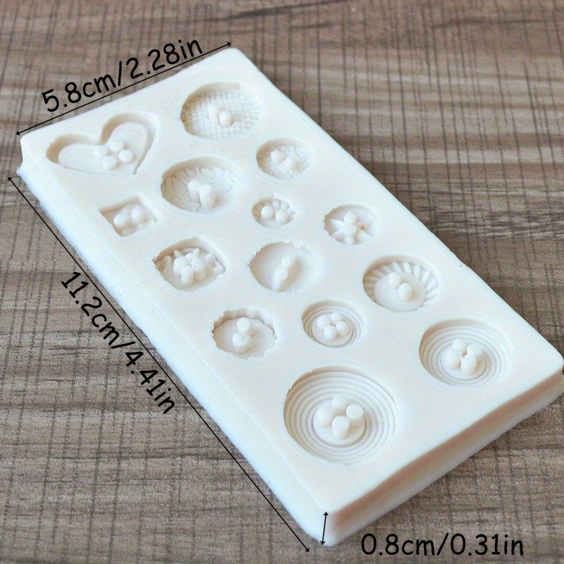 ボタン型シリコンモールド シリコンモールド 石鹸やキャンドル - Soap Making Tutorial のレビューと価格