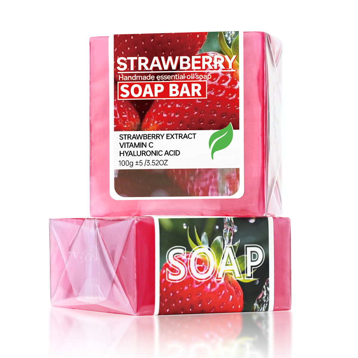 イチゴフルーツジャムピューレ精油石鹸手作り石鹸、洗顔・入浴用 - Soap Making Glycerin のレビューと価格