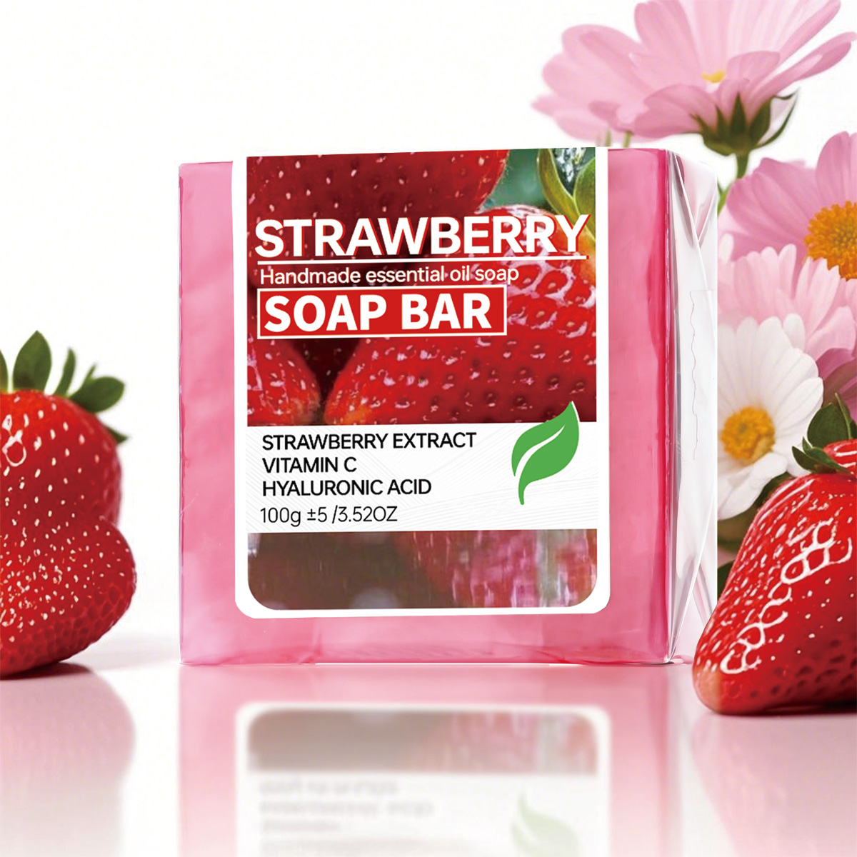 イチゴフルーツジャムピューレ精油石鹸手作り石鹸、洗顔・入浴用 - Soap Making Glycerin のレビューと価格