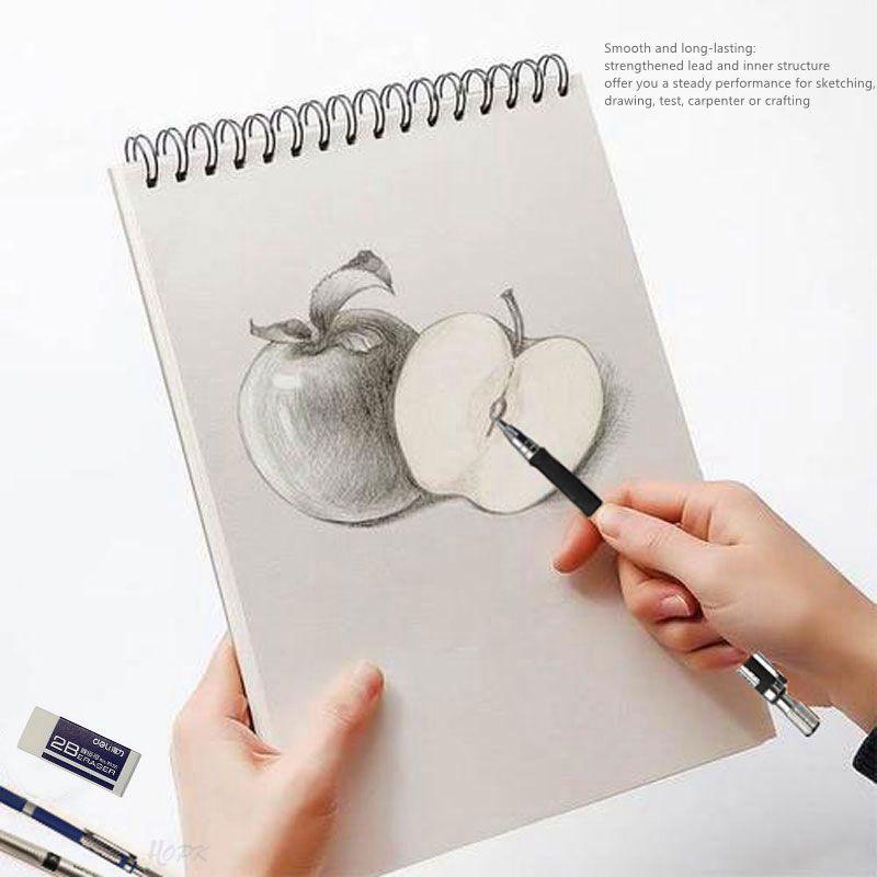 2.0mmメカニカルペンシルセット2b自動鉛筆 (色/黒の鉛 - Staedtler Pencil Lumocolor のレビューと価格