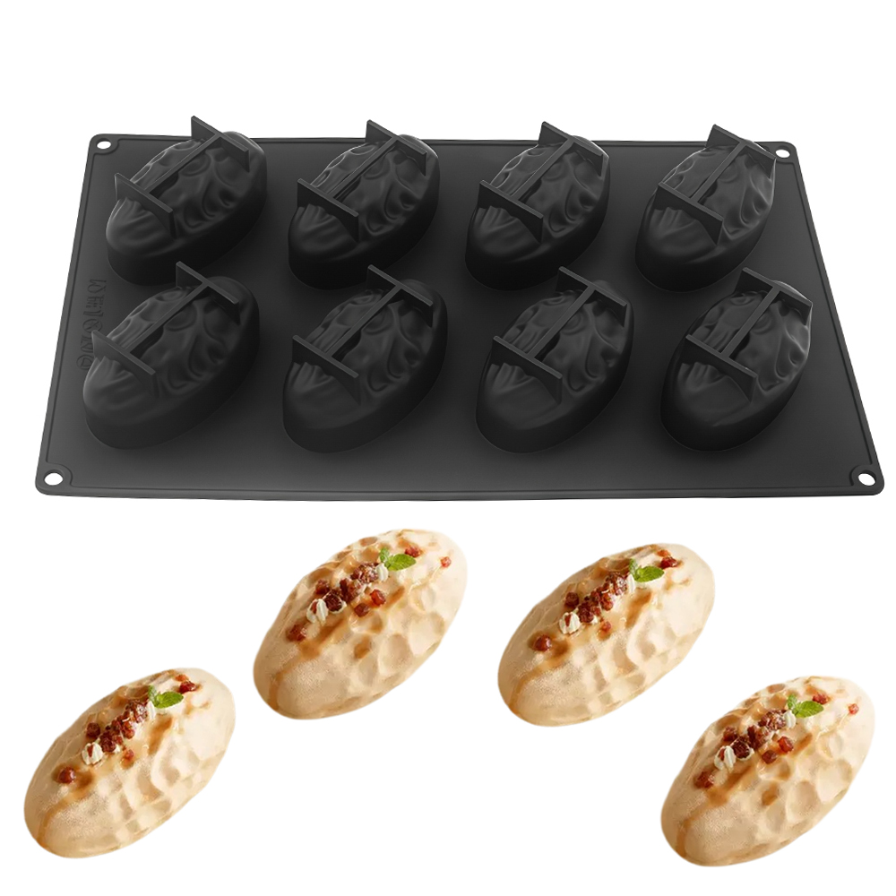 3または8セルのナツメヤシ型食品グレードシリコンムースケーキ - Soap Making Tutorial のレビューと価格