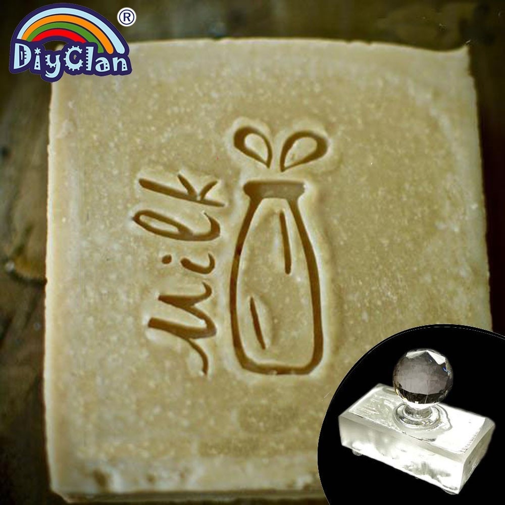 Diy ミルク天然石鹸スタンプヤギミルク手作り有機ガラス石鹸 - Soap Making Jar のレビューと価格