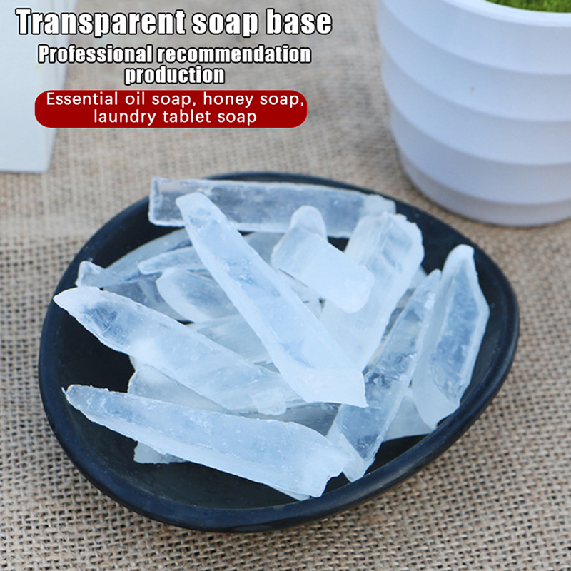 250g/袋 ホワイトクリアグリセリンソープベース オーガニ - Soap Making Glycerin のレビューと価格