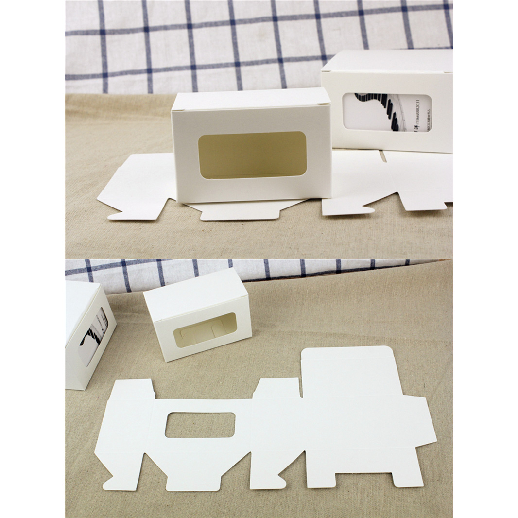 白いクラフト紙の名刺包装箱、カードラベル、収納ボックス、カス - Kraft Soap Label のレビューと価格