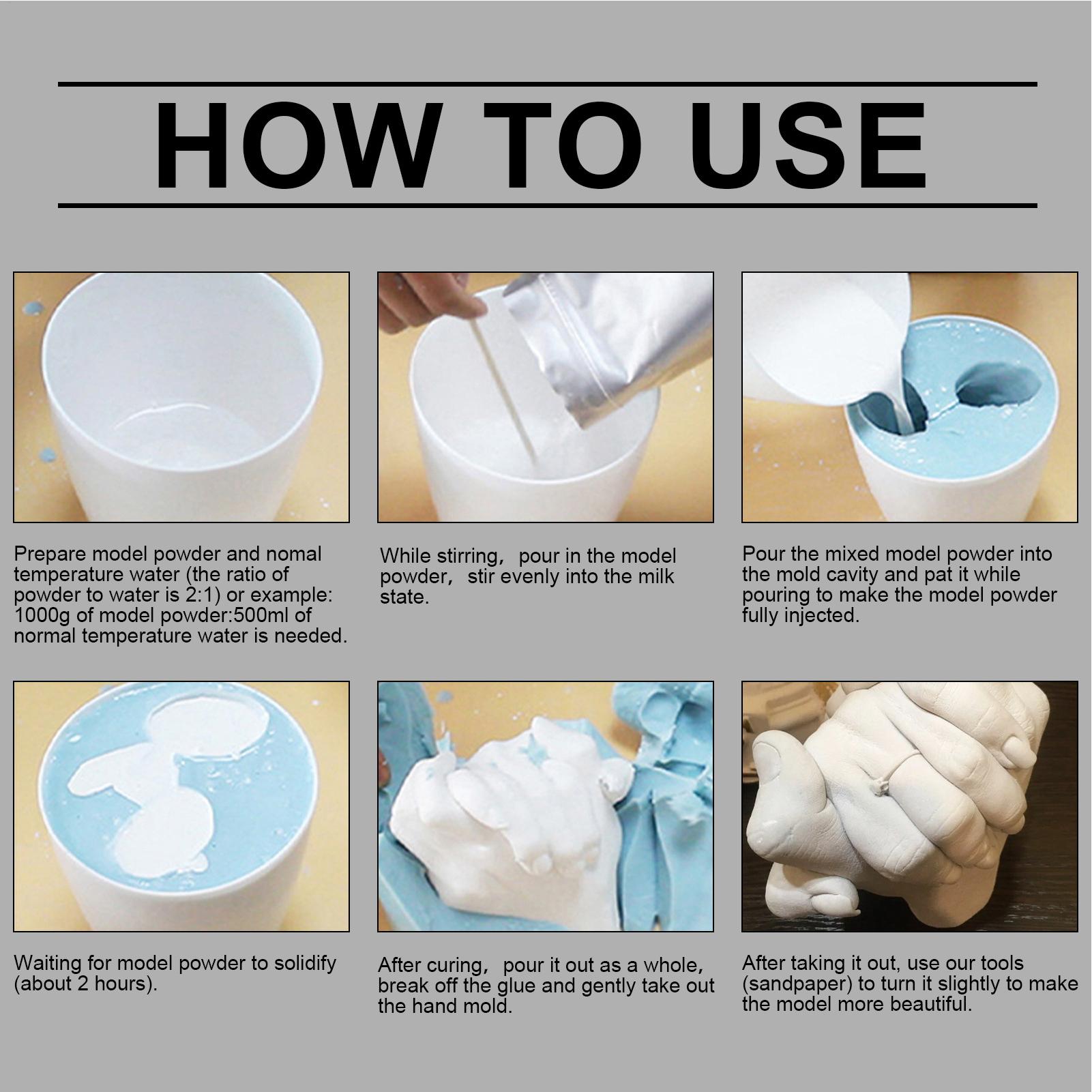 赤ちゃんの手足型取りキット、石鹸作り用品、クラフト用石膏、子 - Soap Making Tutorial のレビューと価格