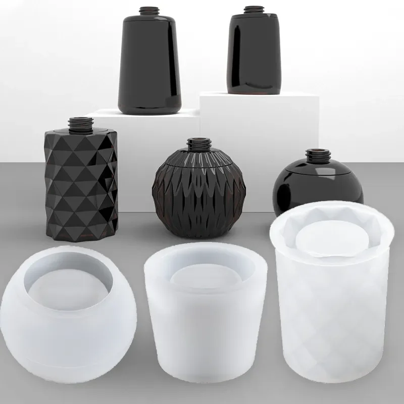 アロマボトルシリコーン型ローションボトルソープディスペンサー - Soap Making Jar のレビューと価格