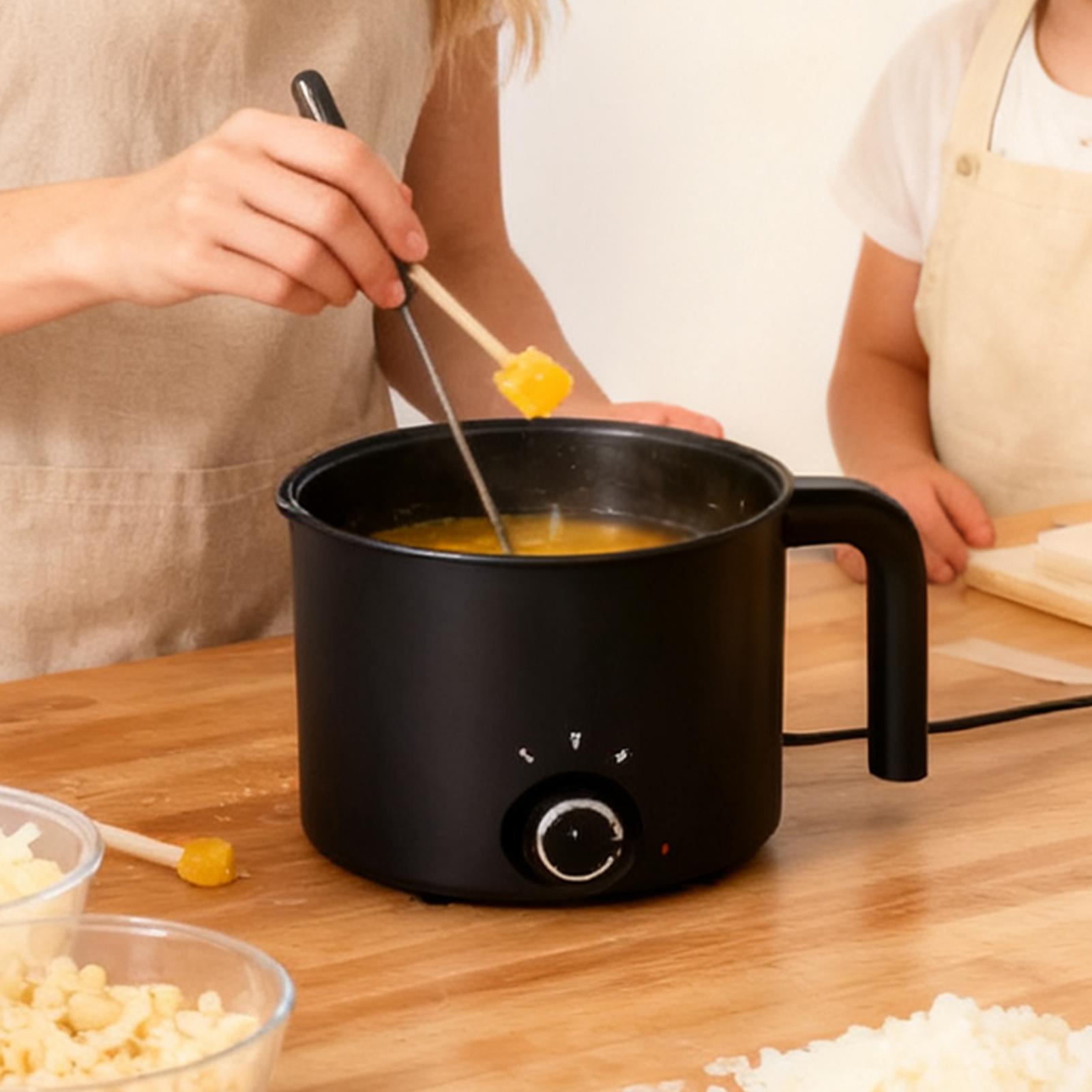 キャンドルワックス溶解ポット 1.5L 大型ステンレス製電気 - Soap Making Tutorial のレビューと価格